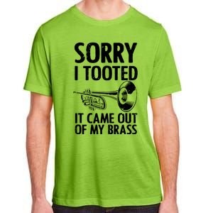 Cool Trumpet For Men Women Trumpet Player Jazz Band Trombone Adult ChromaSoft Performance T-Shirt