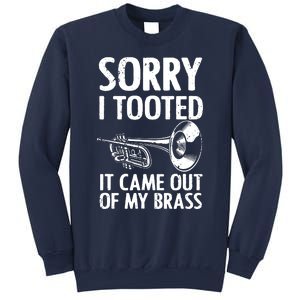 Cool Trumpet For Men Women Trumpet Player Jazz Band Trombone Sweatshirt