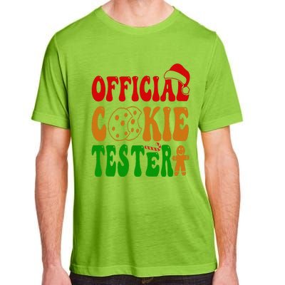 Cookie Tester Funny Family Christmas Pajamas Baking Adult ChromaSoft Performance T-Shirt