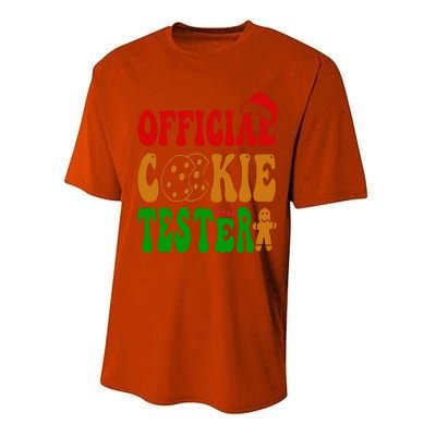 Cookie Tester Funny Family Christmas Pajamas Baking Performance Sprint T-Shirt