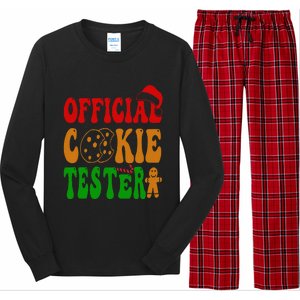 Cookie Tester Funny Family Christmas Pajamas Baking Long Sleeve Pajama Set