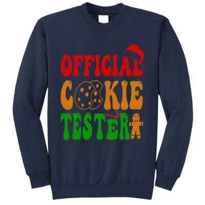 Cookie Tester Funny Family Christmas Pajamas Baking Sweatshirt