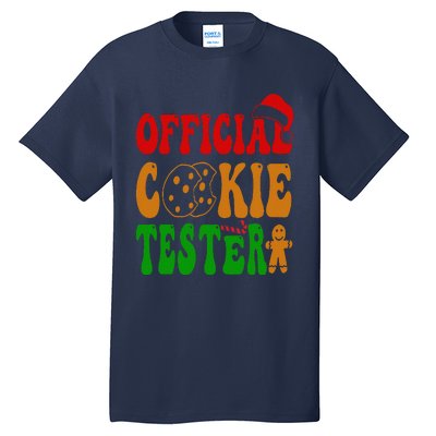 Cookie Tester Funny Family Christmas Pajamas Baking Tall T-Shirt