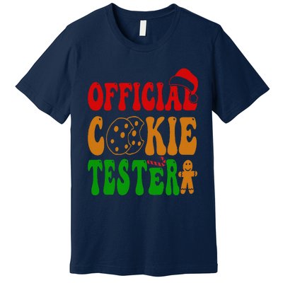 Cookie Tester Funny Family Christmas Pajamas Baking Premium T-Shirt