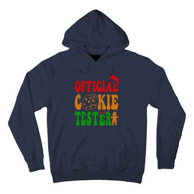 Cookie Tester Funny Family Christmas Pajamas Baking Tall Hoodie