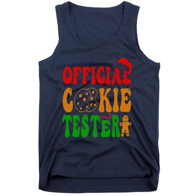 Cookie Tester Funny Family Christmas Pajamas Baking Tank Top