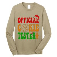 Cookie Tester Funny Family Christmas Pajamas Baking Long Sleeve Shirt