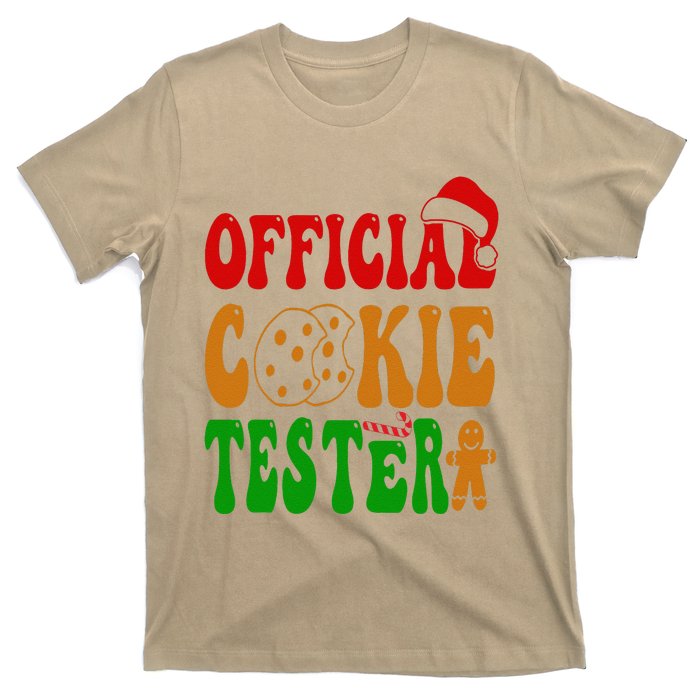 Cookie Tester Funny Family Christmas Pajamas Baking T-Shirt