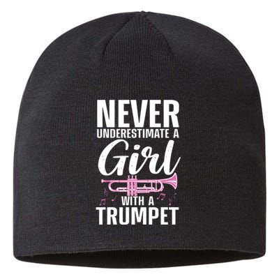 Cool Trumpet For Women Girl Marching Band Trumpet Player Sustainable Beanie