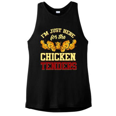 Chicken Tenders Fried Chicken Lover Chicken Tenders Ladies PosiCharge Tri-Blend Wicking Tank