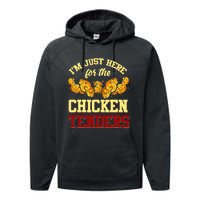 Chicken Tenders Fried Chicken Lover Chicken Tenders Performance Fleece Hoodie