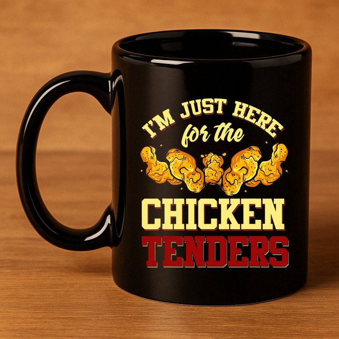 Chicken Tenders Fried Chicken Lover Chicken Tenders 11oz C Handle Ceramic Mug