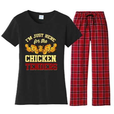 Chicken Tenders Fried Chicken Lover Chicken Tenders Women's Flannel Pajama Set