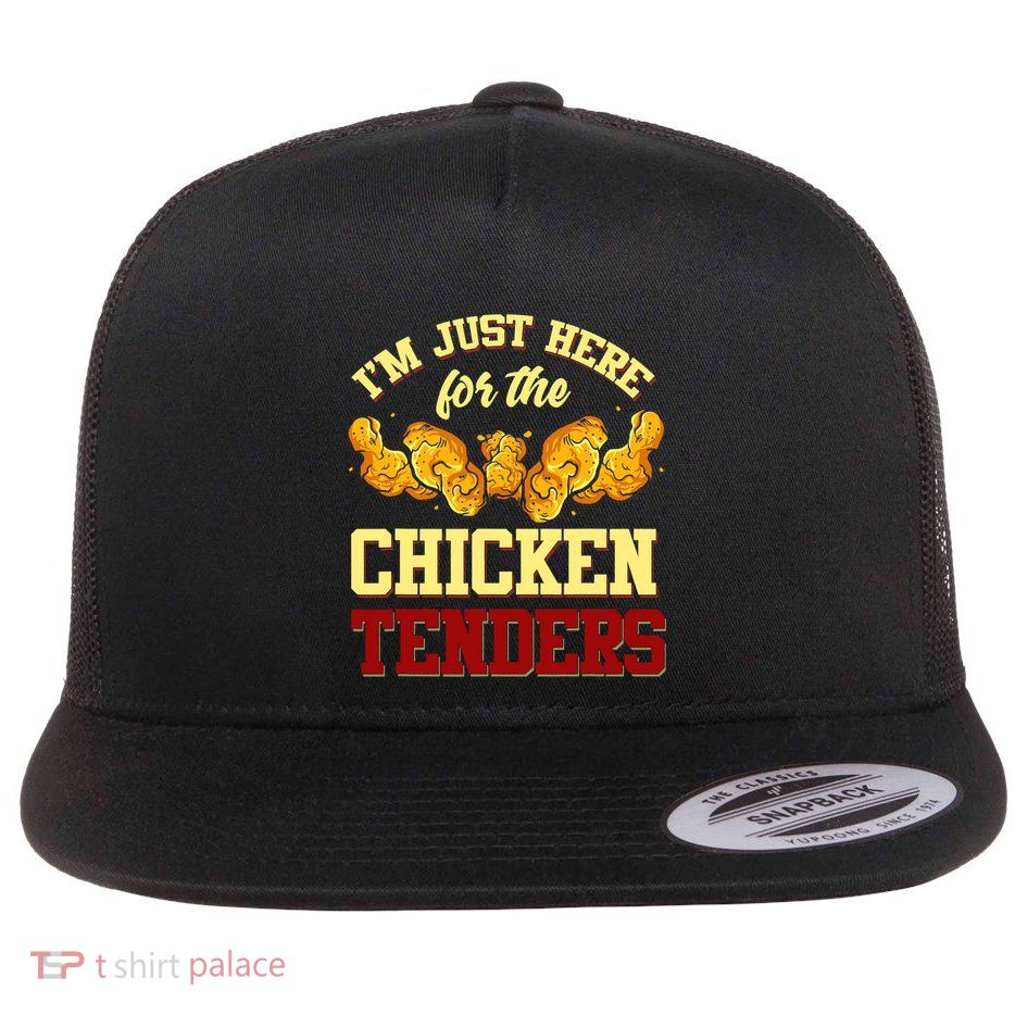 Chicken Tenders Fried Chicken Lover Chicken Tenders Flatbill Hat