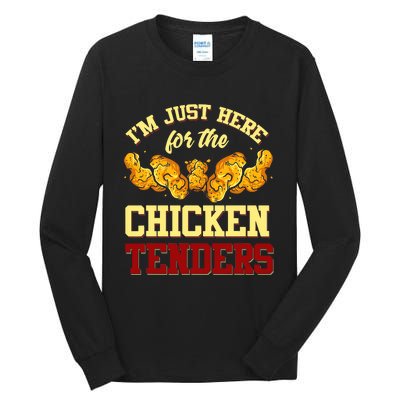 Chicken Tenders Fried Chicken Lover Chicken Tenders Tall Long Sleeve T-Shirt