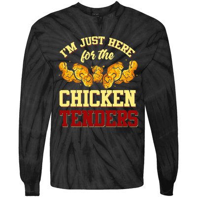 Chicken Tenders Fried Chicken Lover Chicken Tenders Tie-Dye Long Sleeve Shirt