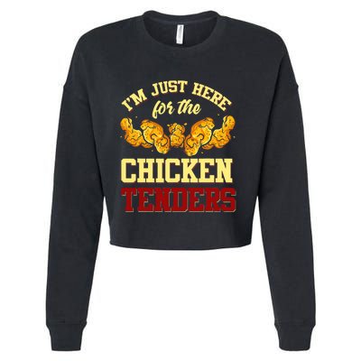 Chicken Tenders Fried Chicken Lover Chicken Tenders Cropped Pullover Crew