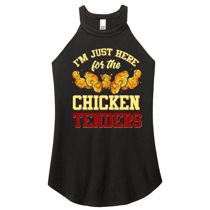 Chicken Tenders Fried Chicken Lover Chicken Tenders Women's Perfect Tri Rocker Tank