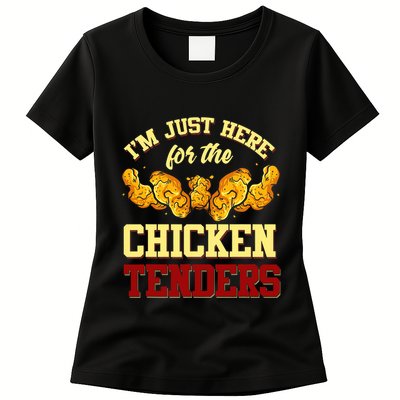 Chicken Tenders Fried Chicken Lover Chicken Tenders Womens T-Shirt