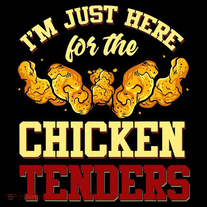 Chicken Tenders Fried Chicken Lover Chicken Tenders Womens T-Shirt