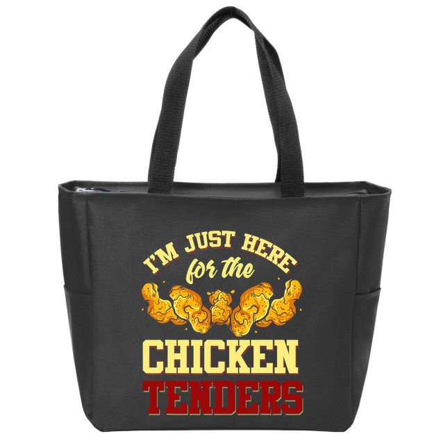 Chicken Tenders Fried Chicken Lover Chicken Tenders Zip Tote Bag
