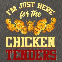 Chicken Tenders Fried Chicken Lover Chicken Tenders Cotton Canvas Backpack