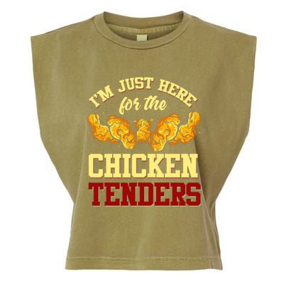 Chicken Tenders Fried Chicken Lover Chicken Tenders Garment-Dyed Women's Muscle Tee