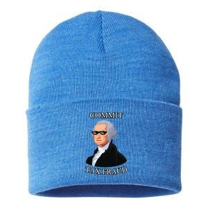 Commit Tax Fraud Sustainable Knit Beanie