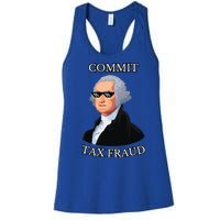 Commit Tax Fraud Women's Racerback Tank