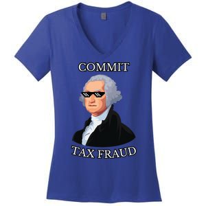 Commit Tax Fraud Women's V-Neck T-Shirt