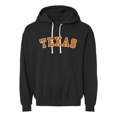 Cute Texas Fan Garment-Dyed Fleece Hoodie