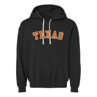 Cute Texas Fan Garment-Dyed Fleece Hoodie