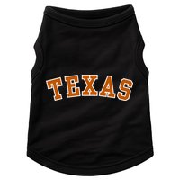 Cute Texas Fan Doggie Tank