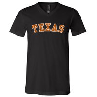 Cute Texas Fan V-Neck T-Shirt