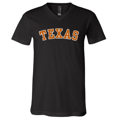 Cute Texas Fan V-Neck T-Shirt