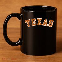 Cute Texas Fan 11oz C Handle Ceramic Mug