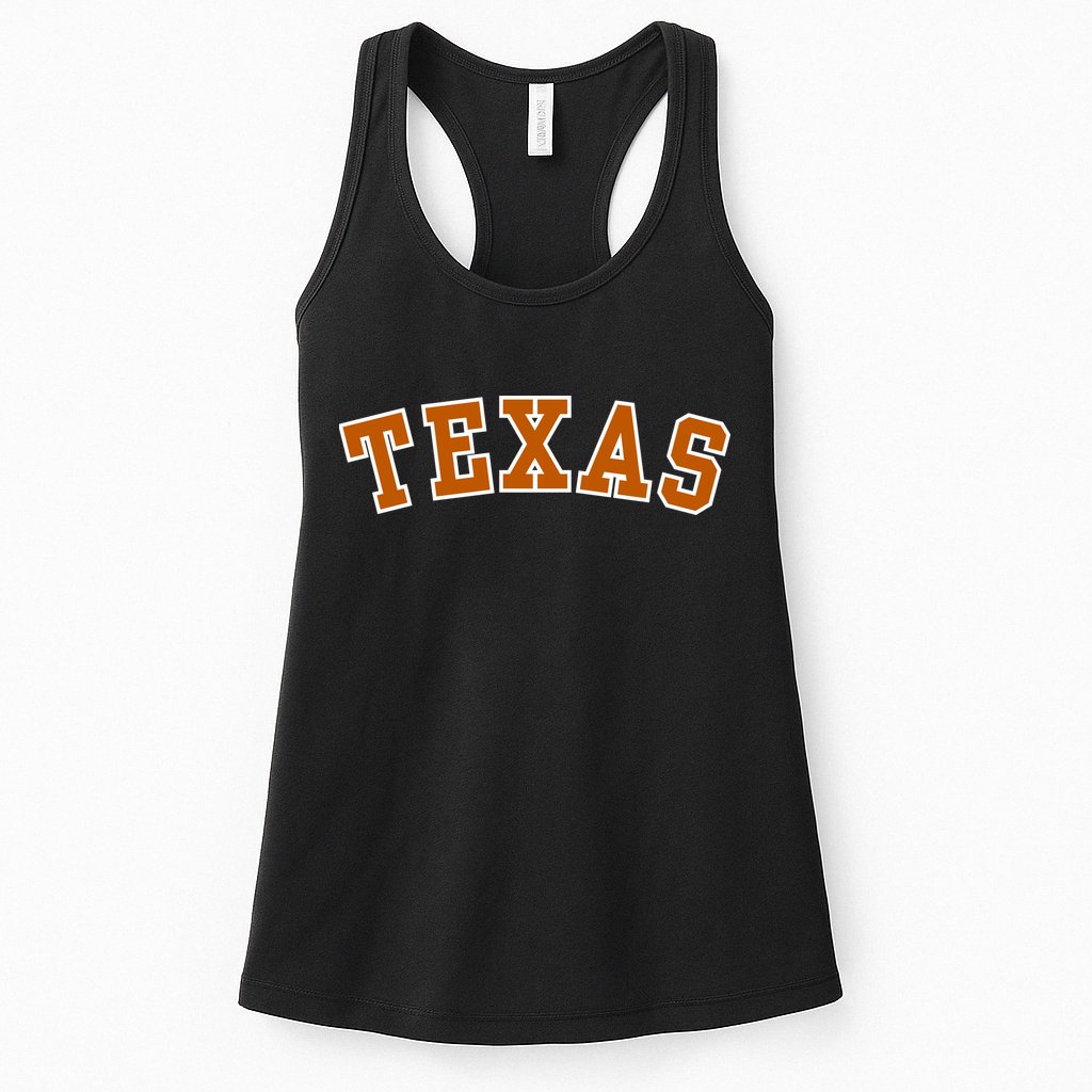 Cute Texas Fan Womens Tank Top