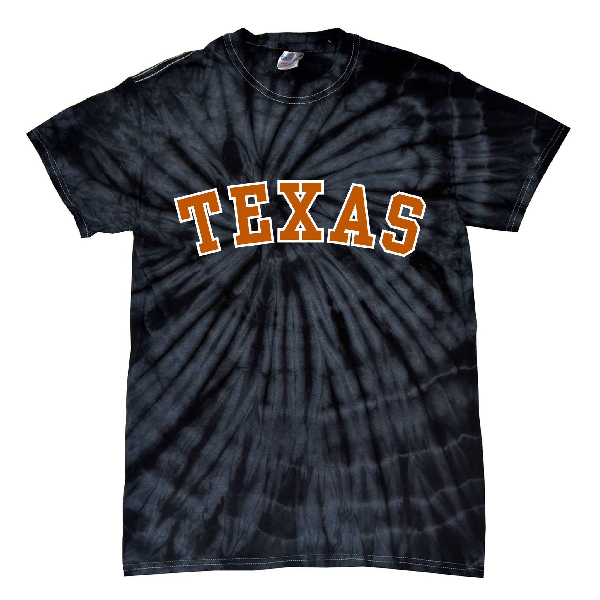 Cute Texas Fan Tie-Dye T-Shirt