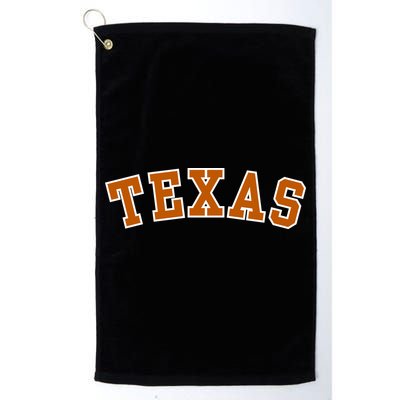 Cute Texas Fan Golf Towel