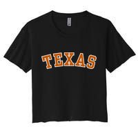 Cute Texas Fan Women's Crop Top Tee