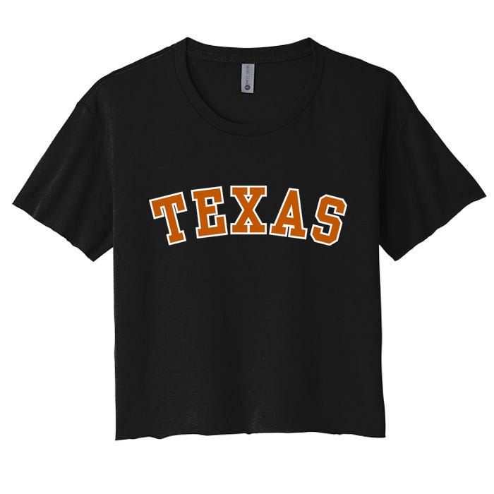 Cute Texas Fan Women's Crop Top Tee