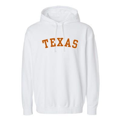 Cute Texas Fan Garment-Dyed Fleece Hoodie