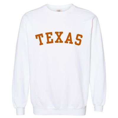 Cute Texas Fan Garment-Dyed Sweatshirt