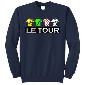 Cycling Tour Fan  Cycling Fan Tall Sweatshirt