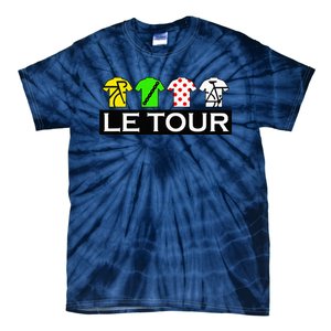 Cycling Tour Fan  Cycling Fan Tie-Dye T-Shirt