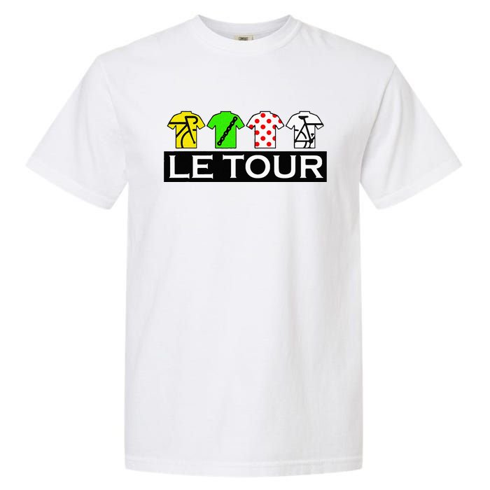 Cycling Tour Fan  Cycling Fan Garment-Dyed Heavyweight T-Shirt