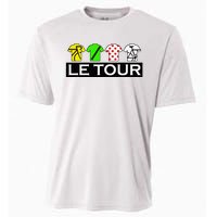 Cycling Tour Fan  Cycling Fan Cooling Performance Crew T-Shirt