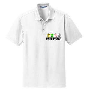 Cycling Tour Fan  Cycling Fan Dry Zone Grid Polo