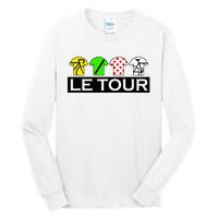 Cycling Tour Fan  Cycling Fan Tall Long Sleeve T-Shirt