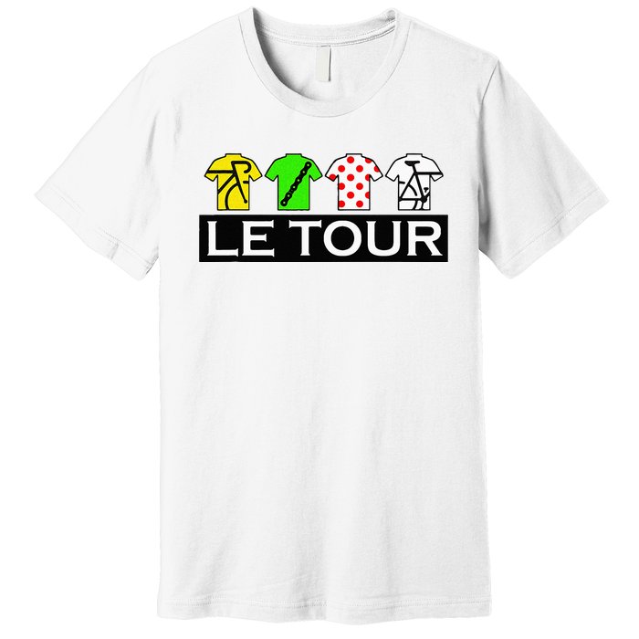 Cycling Tour Fan  Cycling Fan Premium T-Shirt